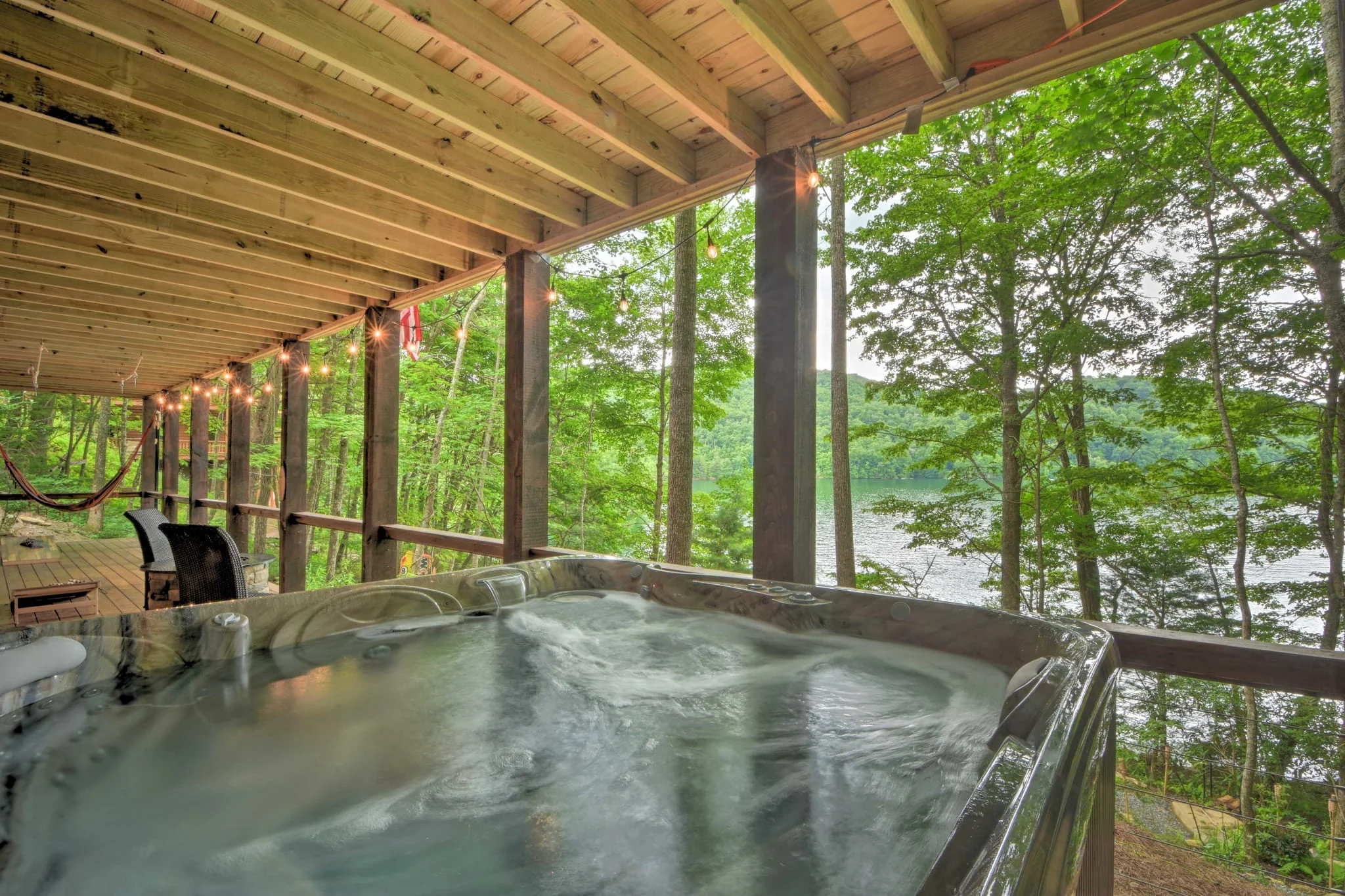 Echo Lodge Hot Tub - stayNantahala